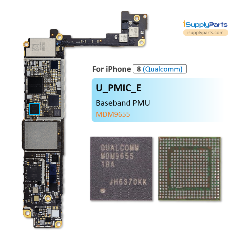 Baseband PMU Replacement MDM9655 for iPhone 8 8 Plus X Qualcomm Versio ...