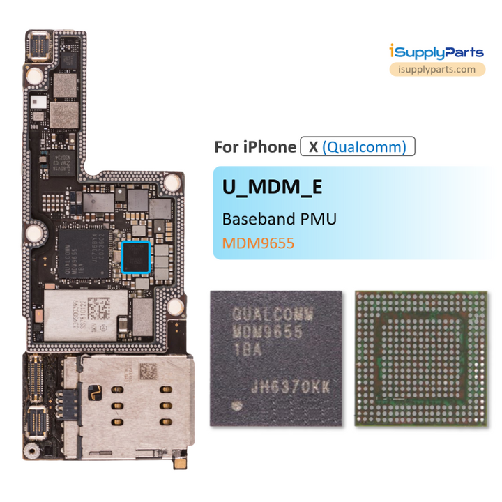 Baseband PMU Replacement MDM9655 for iPhone 8 8 Plus X Qualcomm Versio ...