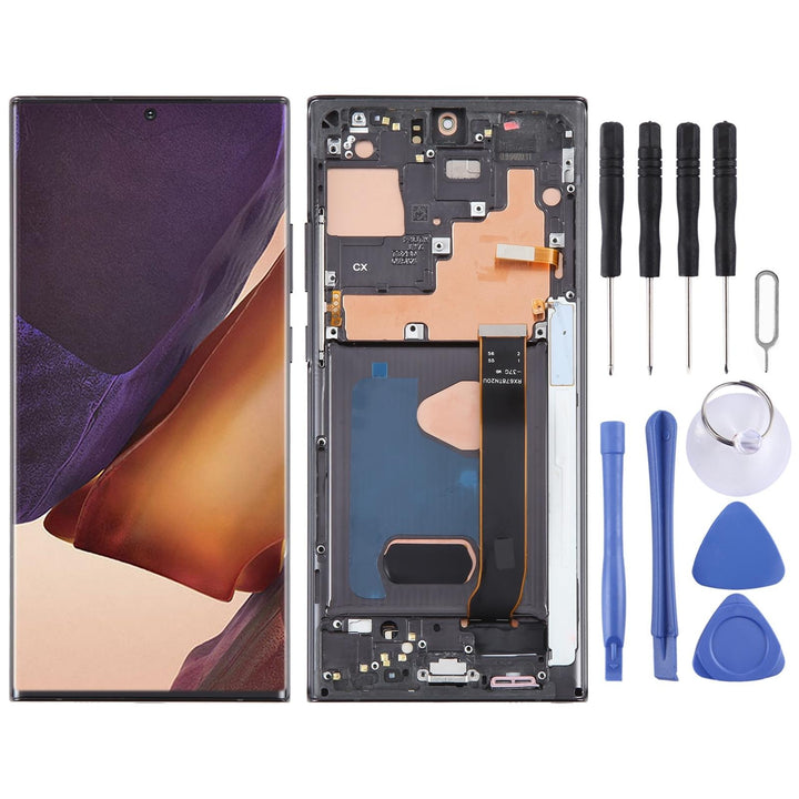 OLED Screen for Samsung Galaxy Note 20 Ultra with Frame and Tools Kit ...